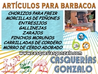 Productos para barbacoa
